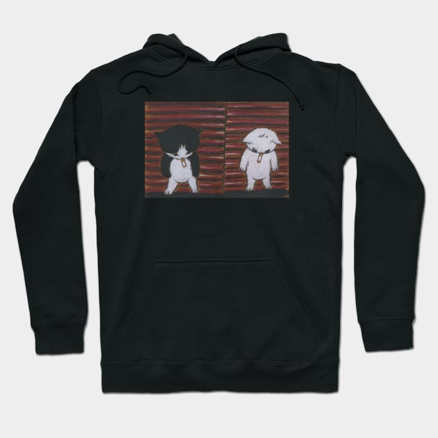 Crystal Castles Cig Cats Hoodie by cig cats